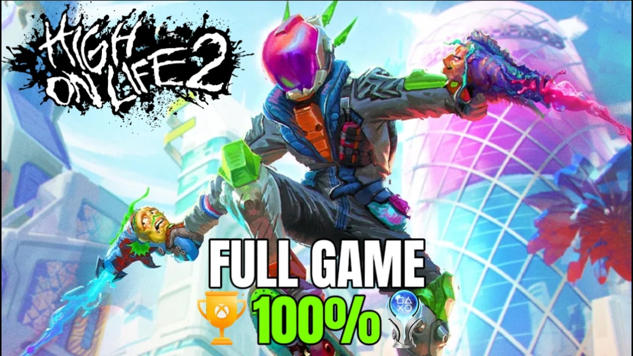 High on Life 2 – Full Game 100% Platinum & Achievement Walkthrough | Longplay