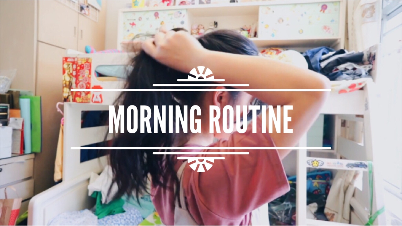 ☀️Morning Routine x Daily Vlog👻附送髮型同痴mon貼教學?👱🏼‍♀️ | Agnes Yue🐨