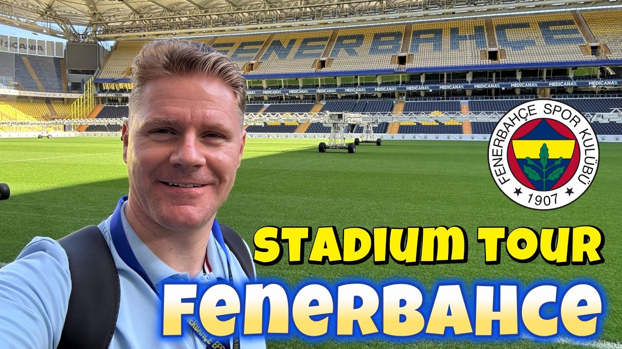 Stadium tour Fenerbahce, the Şükrü Saracoğlu Stadium #fenerbahçe #istanbul #stadiumtour