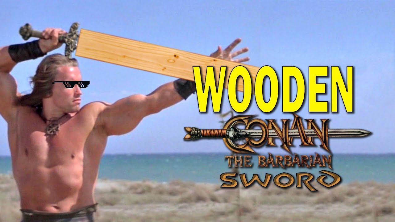 Wood Conan Sword