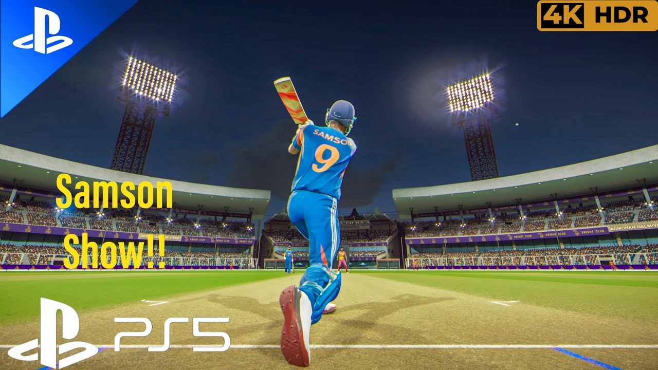 (PS5) IND vs WI – SANJU SAMSON STEALS IT! 90+ | T20 WORLD CUP | CRICKET 26