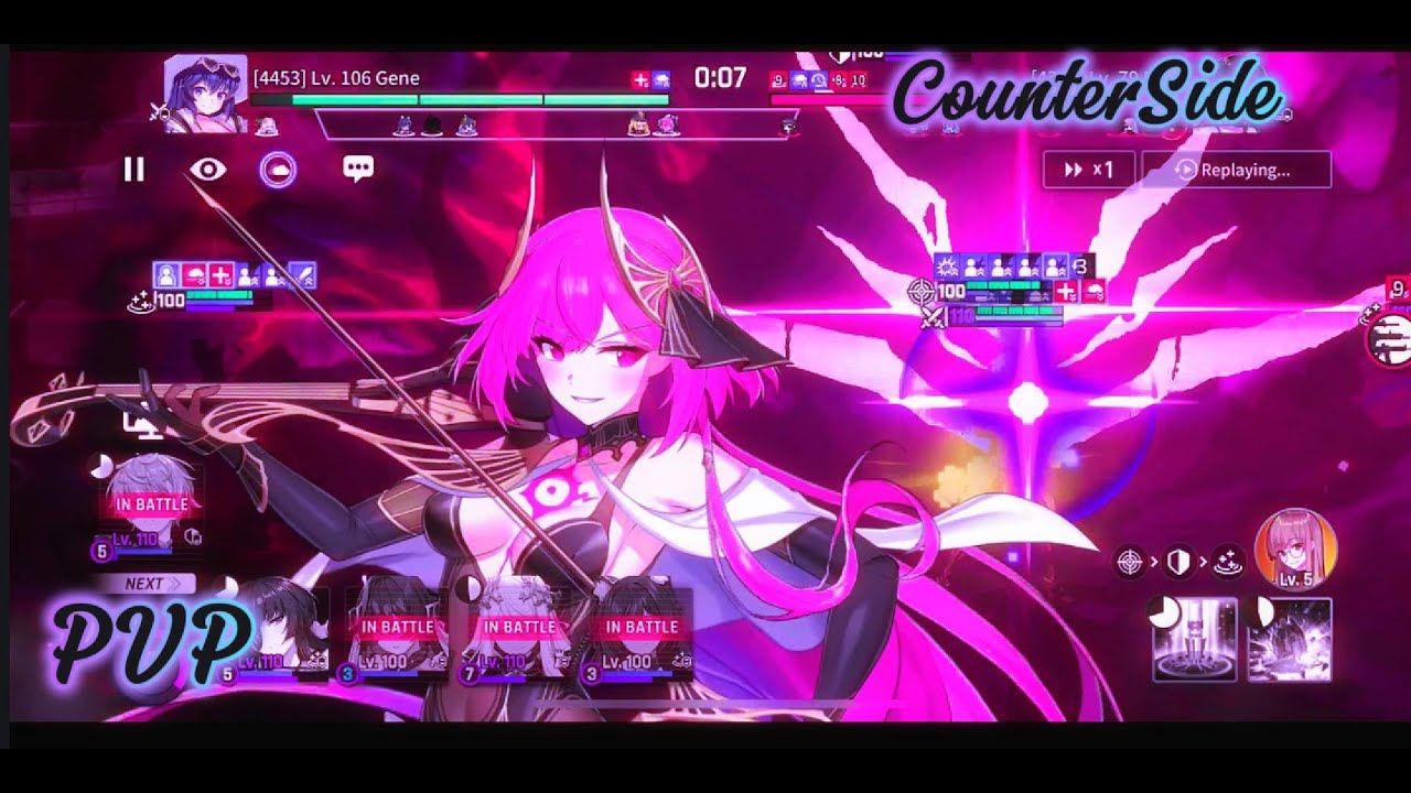 CounterSide Ranked PVP match 560