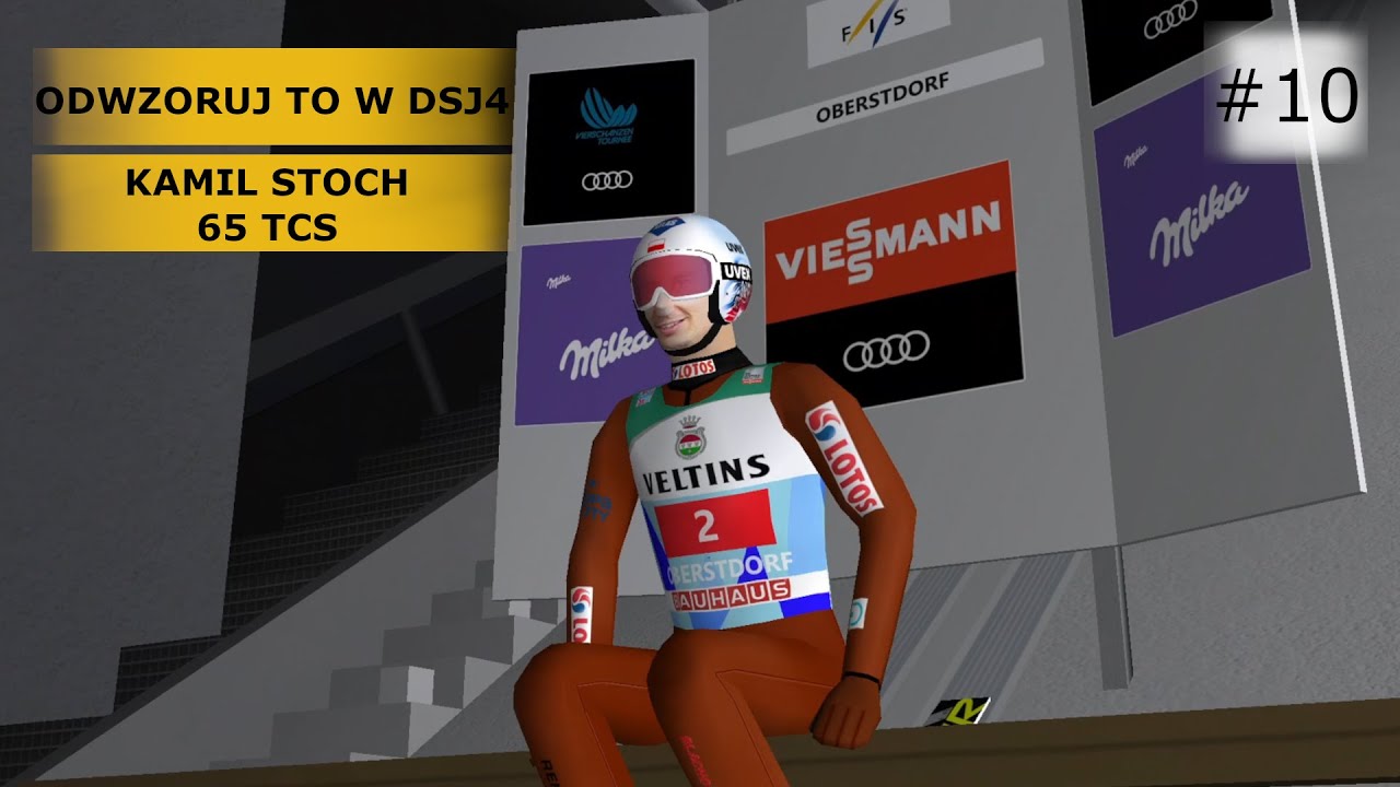 Odwzoruj to w dsj4 #25 Kamil Stoch 65 Turniej Czterech Skoczni - Wszystkie Skoki