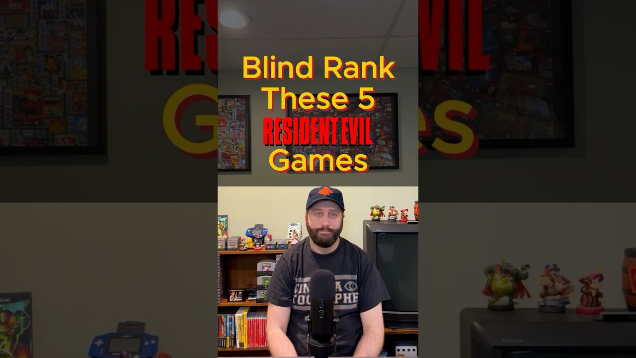 How would you rank these 5 Resident Evil games? #residentevil #gaming