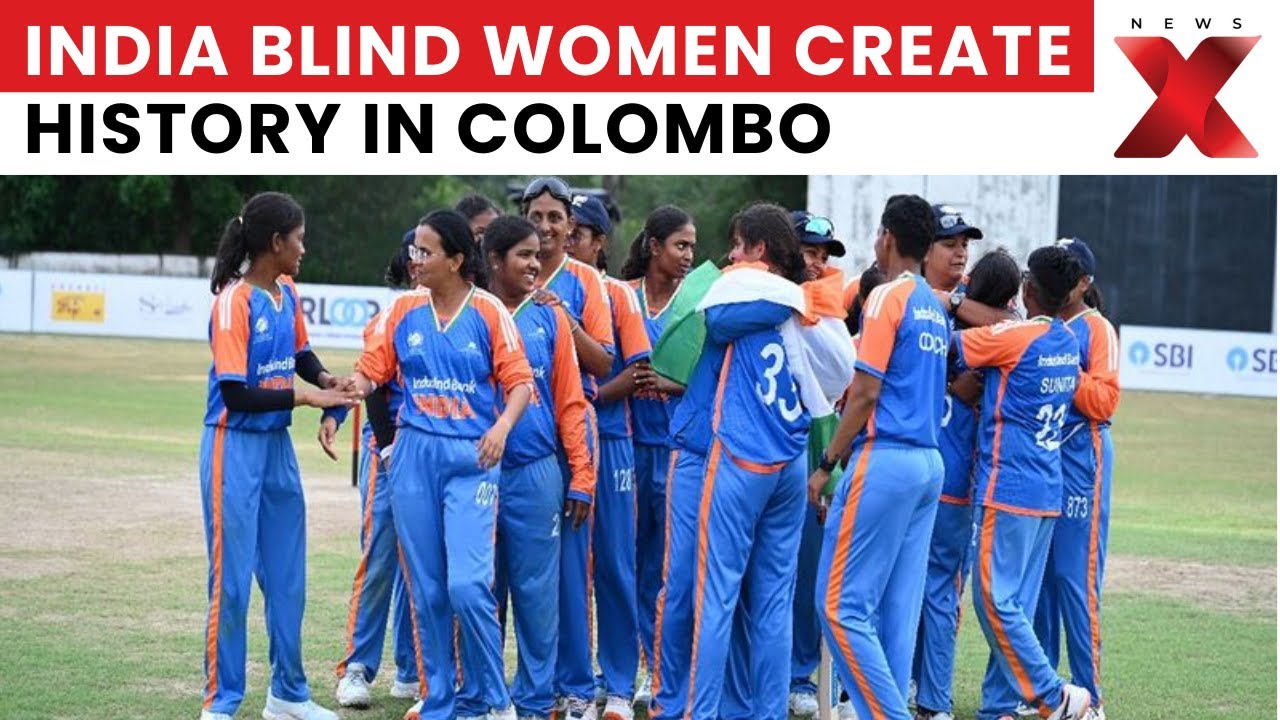 NewsX Exclusive Ground Report: India Blind Women Win First-Ever T20 World Cup At Sri Lanka Oval