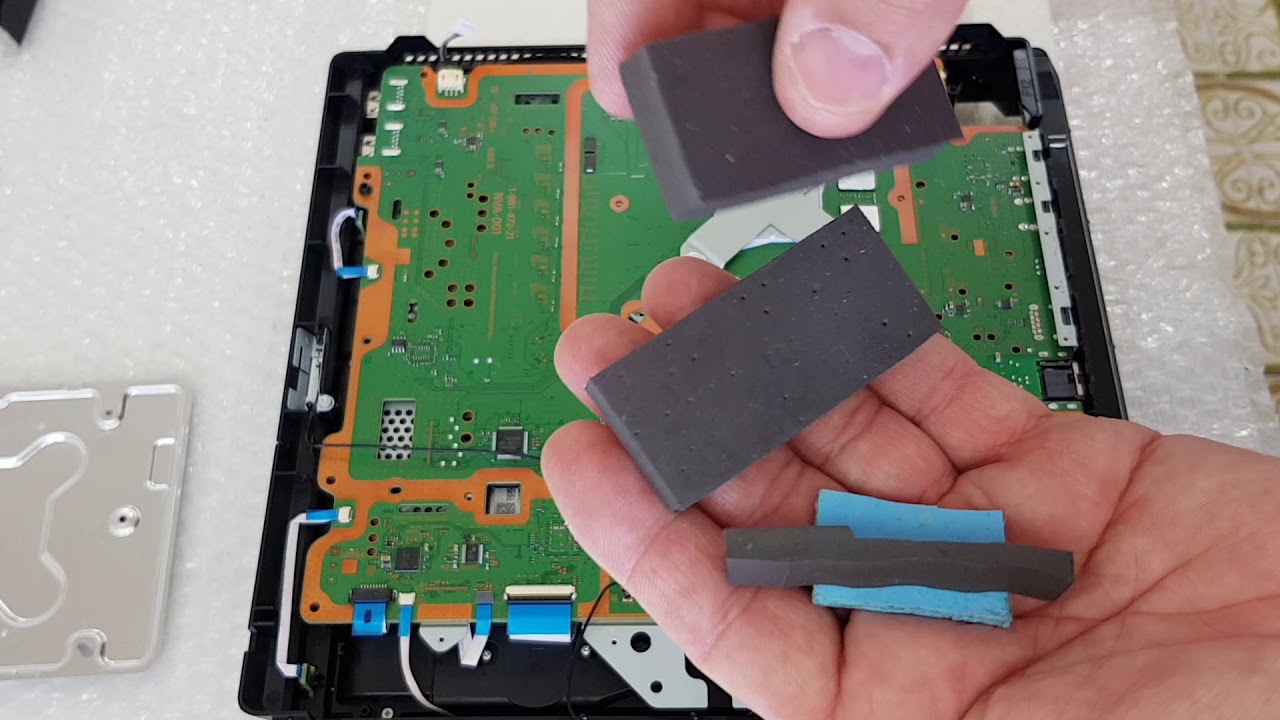 Tutorial 8/14 Parti: (PS4 PRO) Pulizia + Reflow + Pasta Termica + Rondelle Per x Clamp + Trimmer
