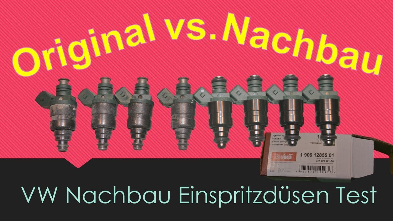 Vergleich Original VW Düsen vs. Nachbau