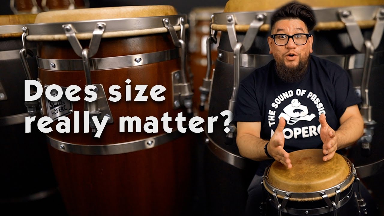 Conga Sizes - How they sound - w/Eric Perez