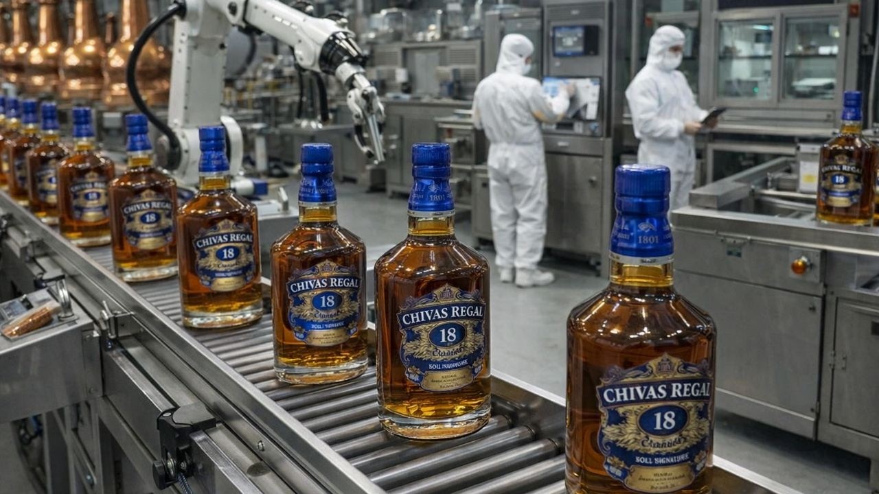 Inside the Chivas Regal 18 Factory: The Complete Scotch Whisky Production Process