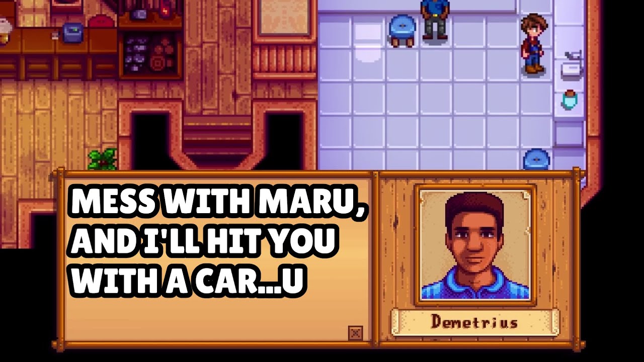 Деметриус, возможно, худший родитель в Stardew Valley