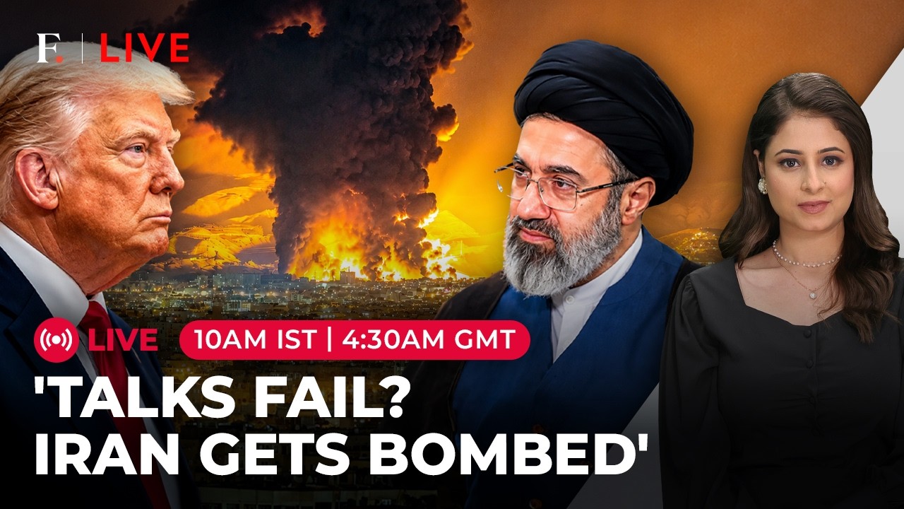 LIVE: Trump Warns Iran Will 'Get Hit Really Hard' If Talks Collapse | US Iran War | Firstpost Live