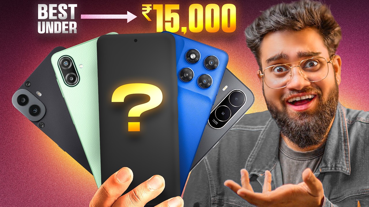 Top 5 Best Mobile Phones Under ₹15000⚡Amazon & Flipkart Sale 2026 | Best Phone Under 15000 😱
