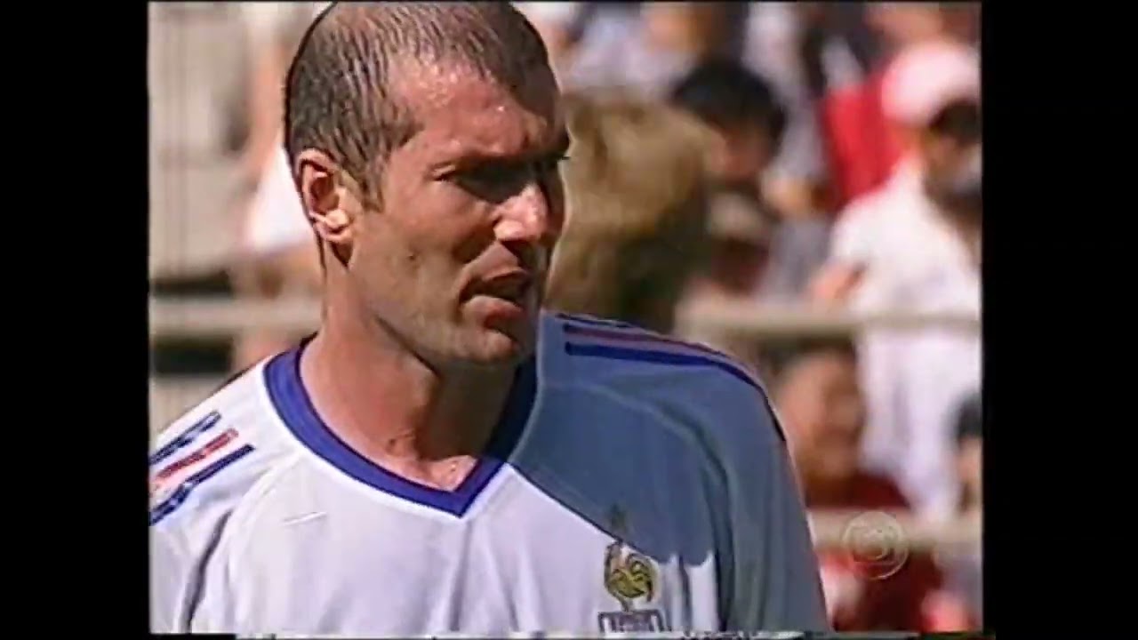 FRANÇA 0X2 DINAMARCA COPA 2002 GLOBO