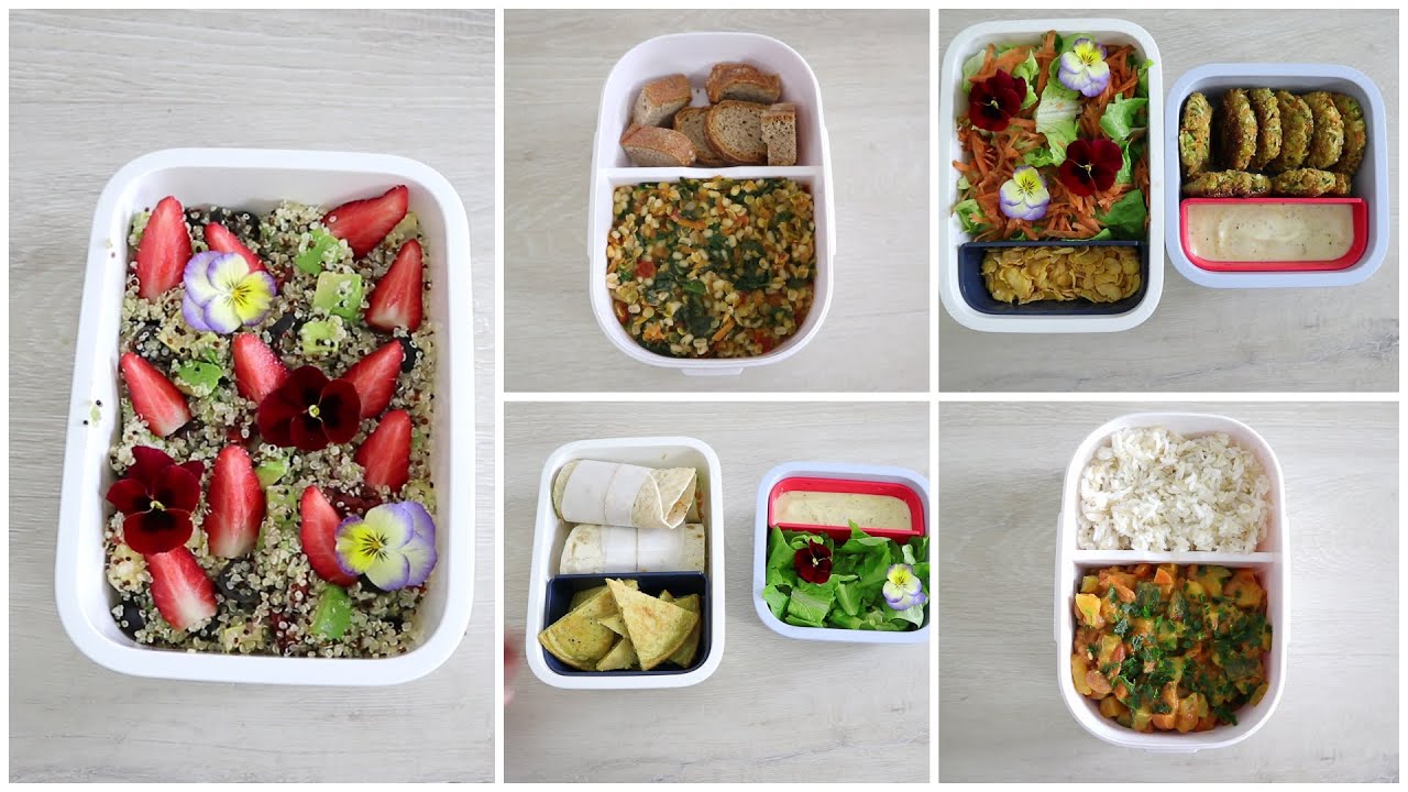 5 IDEE PER IL PRANZO FUORI CASA |  🌱 VEGAN 🌱 SCHISCETTA Come prepararla | Lunch Box Ideas