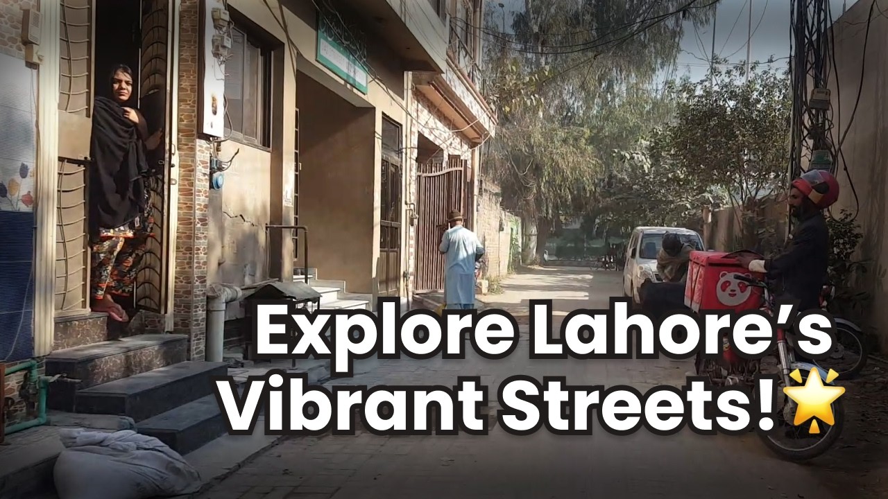 Exploring Lahore’s Iconic Streets 🌟| Scenic Journey Highlights 🚙