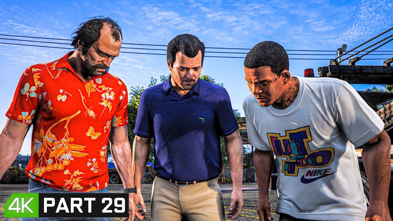 GTA V: 'Blitz Play' Mission on RTX™3080 Ti - QuantV 3.0.0 Graphics MOD