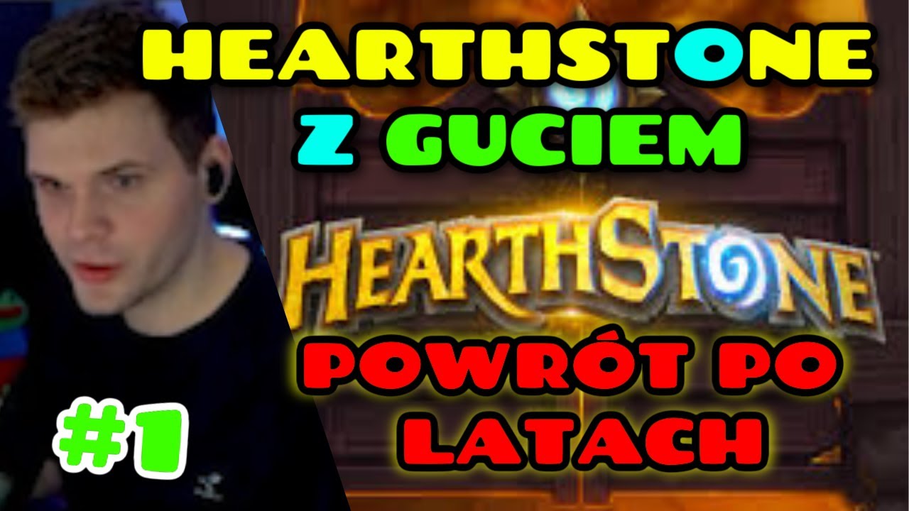 GUCIO I HEARTHSTONE #1 | POWRÓT PO LATACH | DUŻO MYŚLENIA | SZUKANIE DECKU #gucioshoty #guciohs