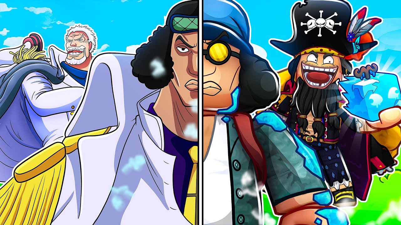 If Aokiji ACTUALLY Played Roblox Blox Fruits...