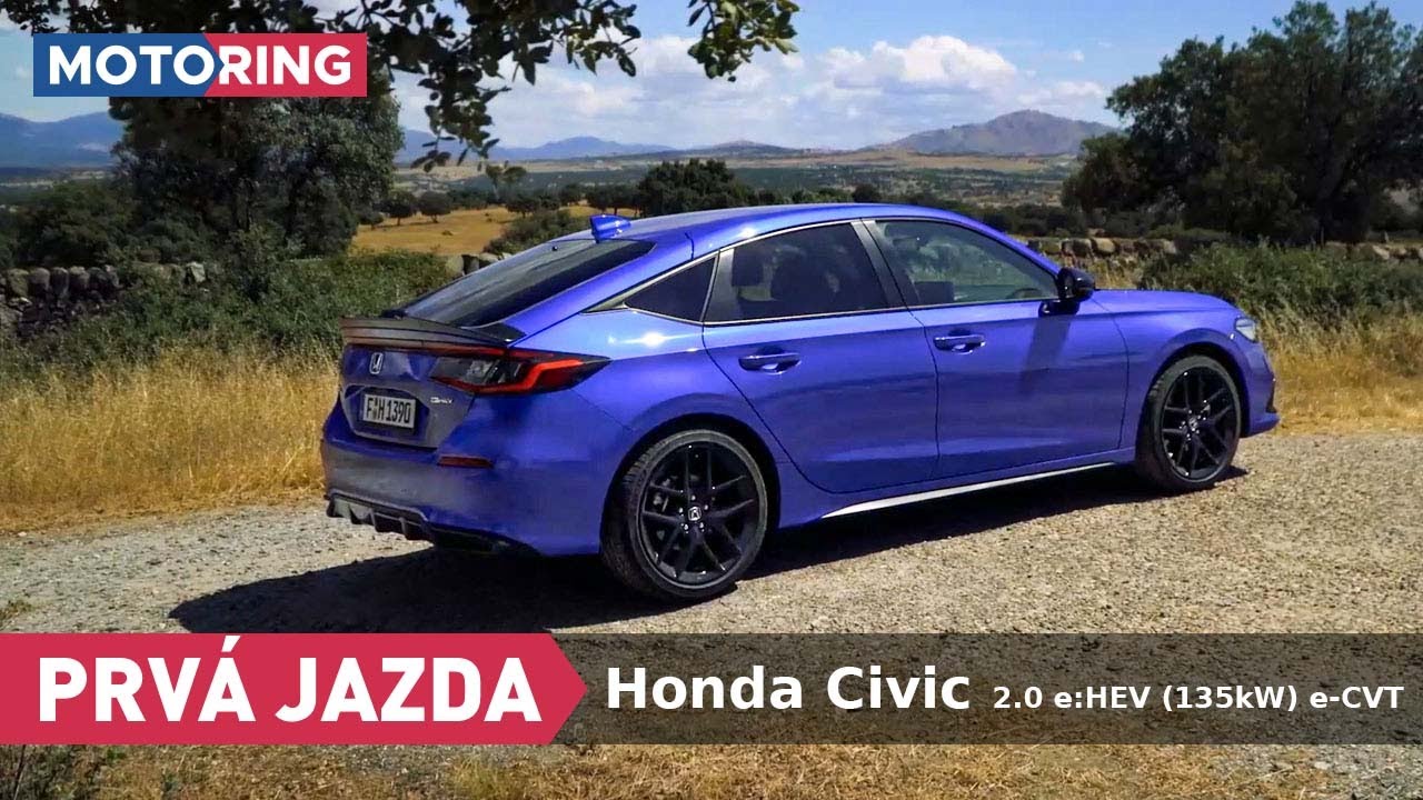 PRVÁ JAZDA | Honda Civic Hybrid 11. gen. | Motoring TA3