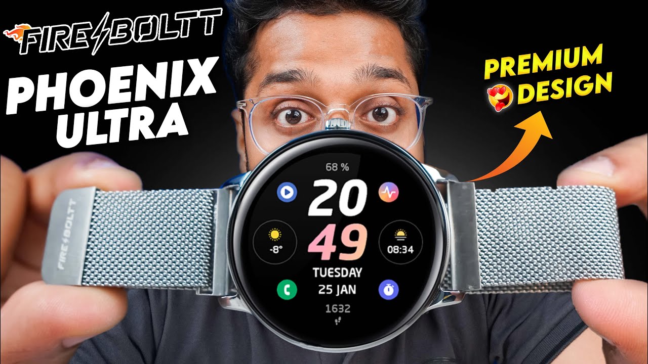 Fireboltt Phoenix Ultra Unboxing: Luxury Premium Metal Build Bluetooth Calling Smartwatch⚡⚡