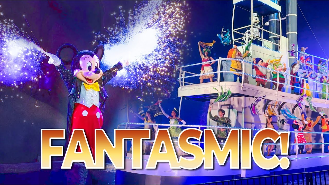 Fantasmic Full Show [4K] Multi Angle- Disney's Hollywood Studios Walt Disney World