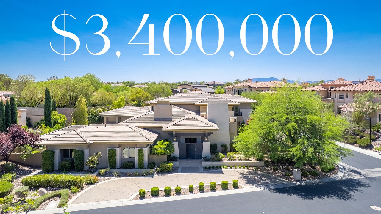 Inside A Custom $3.4M Anthem Country Club Estate!