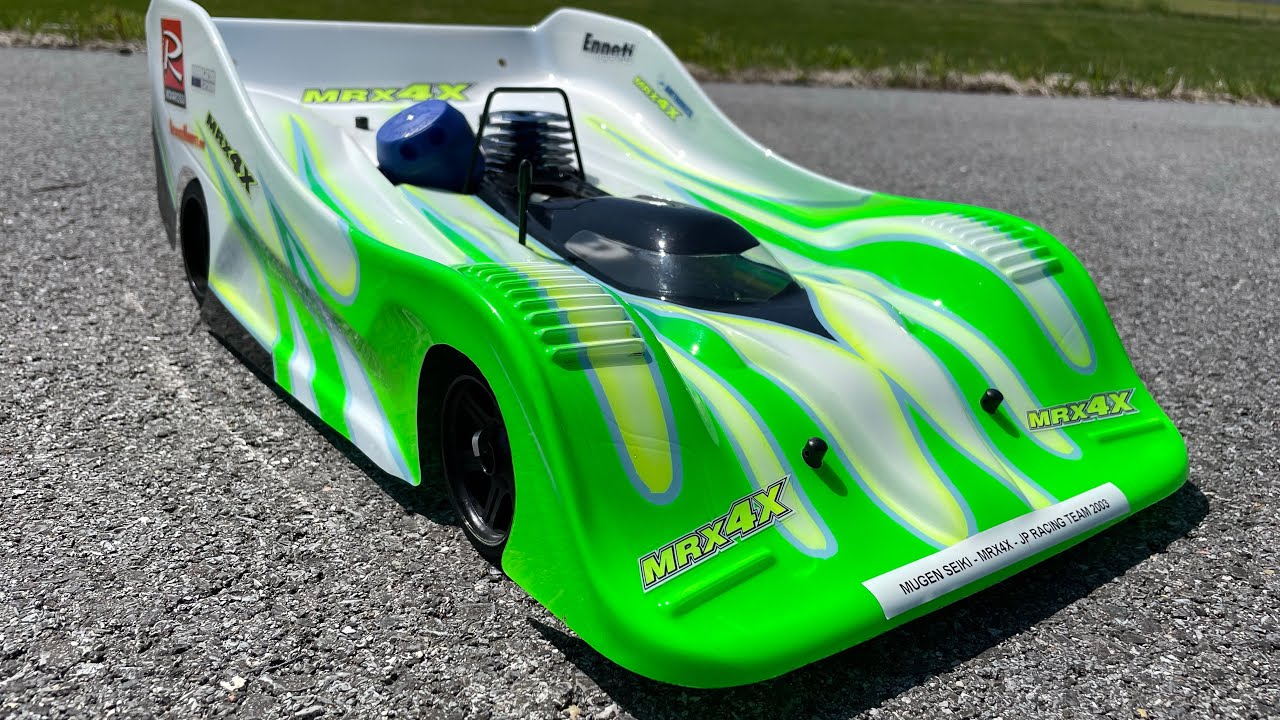 Mugen Mrx4 1:8 onroad rc car | FIRST RUN AFTER SEVERAL YEARS.  #mugen #mrx #nitrorc