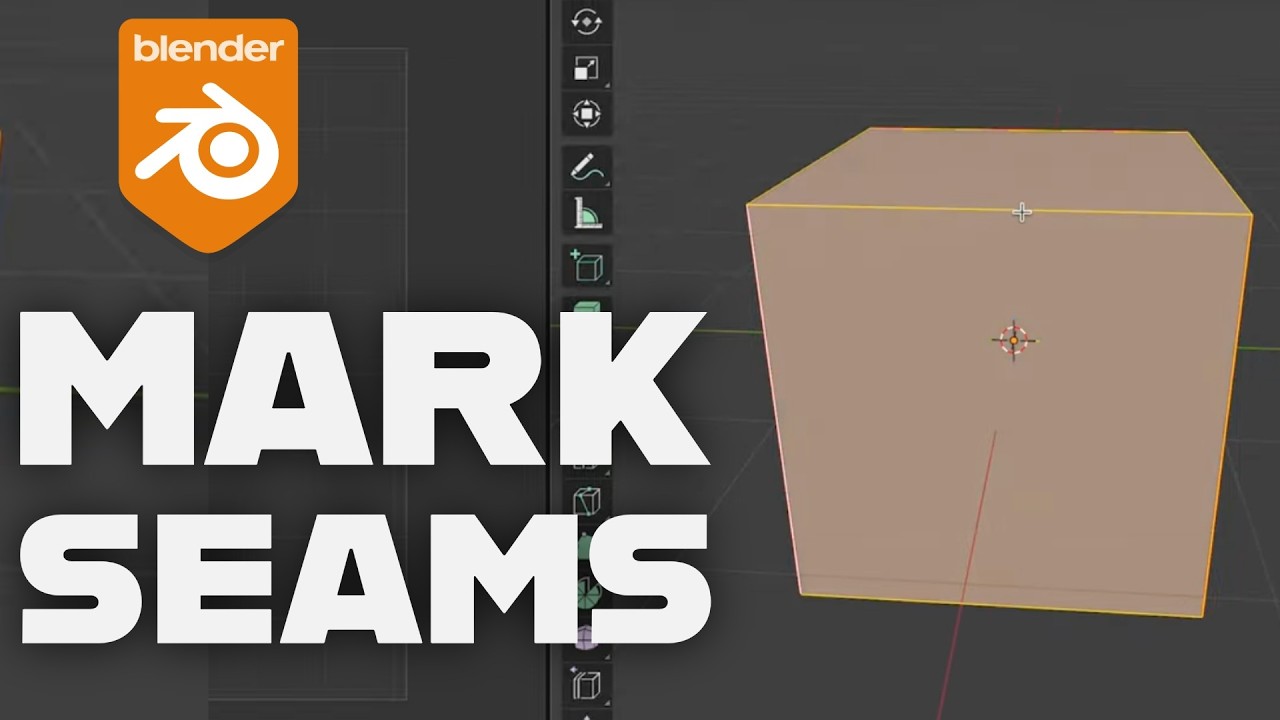 How to Add Seams in Blender for Clean UV Unwrapping (Fix Unwrap Failed)