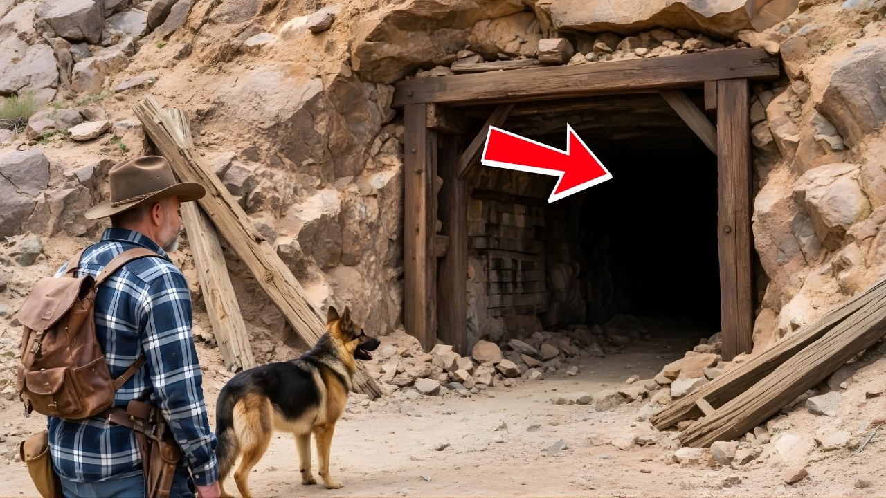The Veteran Inherited a Useless Hole in the Rocks — His German Shepherd Found a Sealed Wall