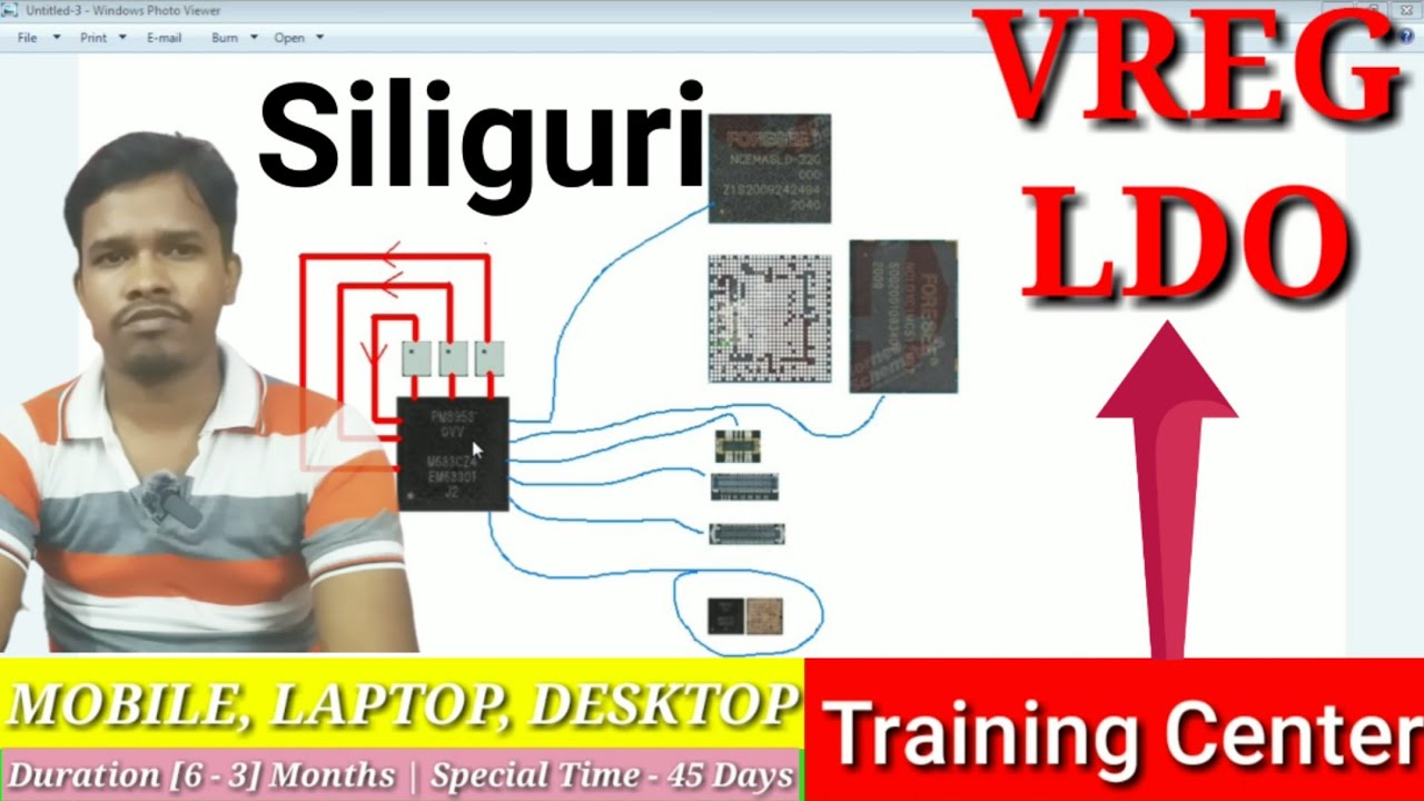 LDO Circuit | Dead Mobile Repairing Training in Siliguri