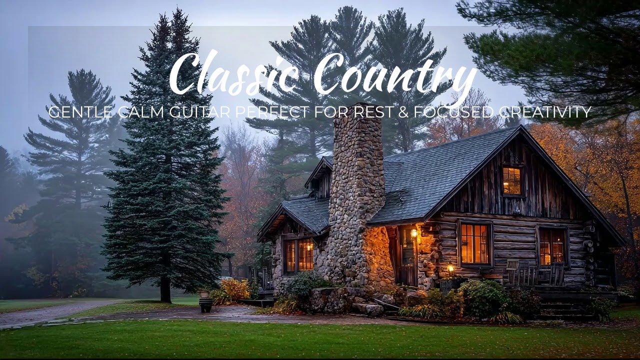 Classic Country | Gentle Calm Guitar Perfect for Rest & Focused Creativity