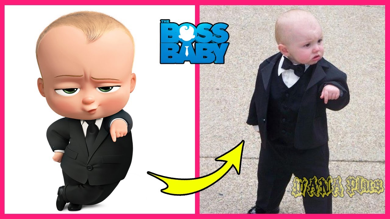 The Boss Baby Characters In Real Life 👉@WANAPlus
