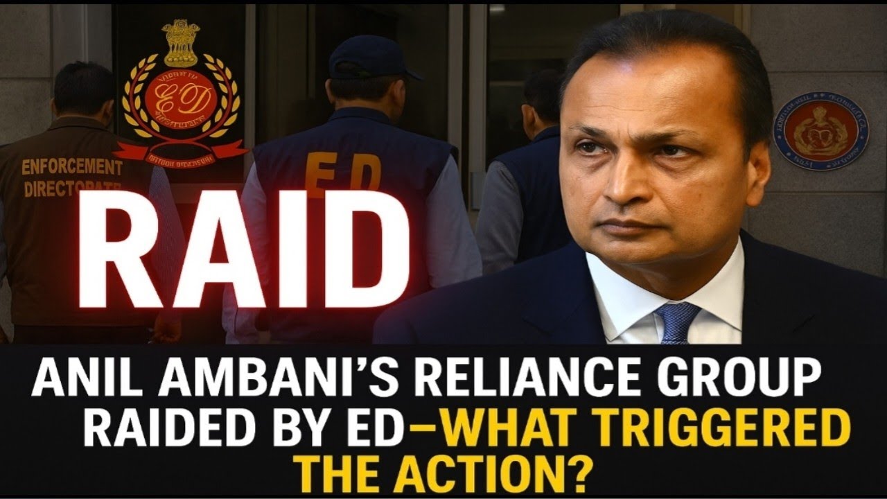 Anil Ambani&rsquo;s Reliance Group Raided by ED&mdash;What Triggered the Action?..