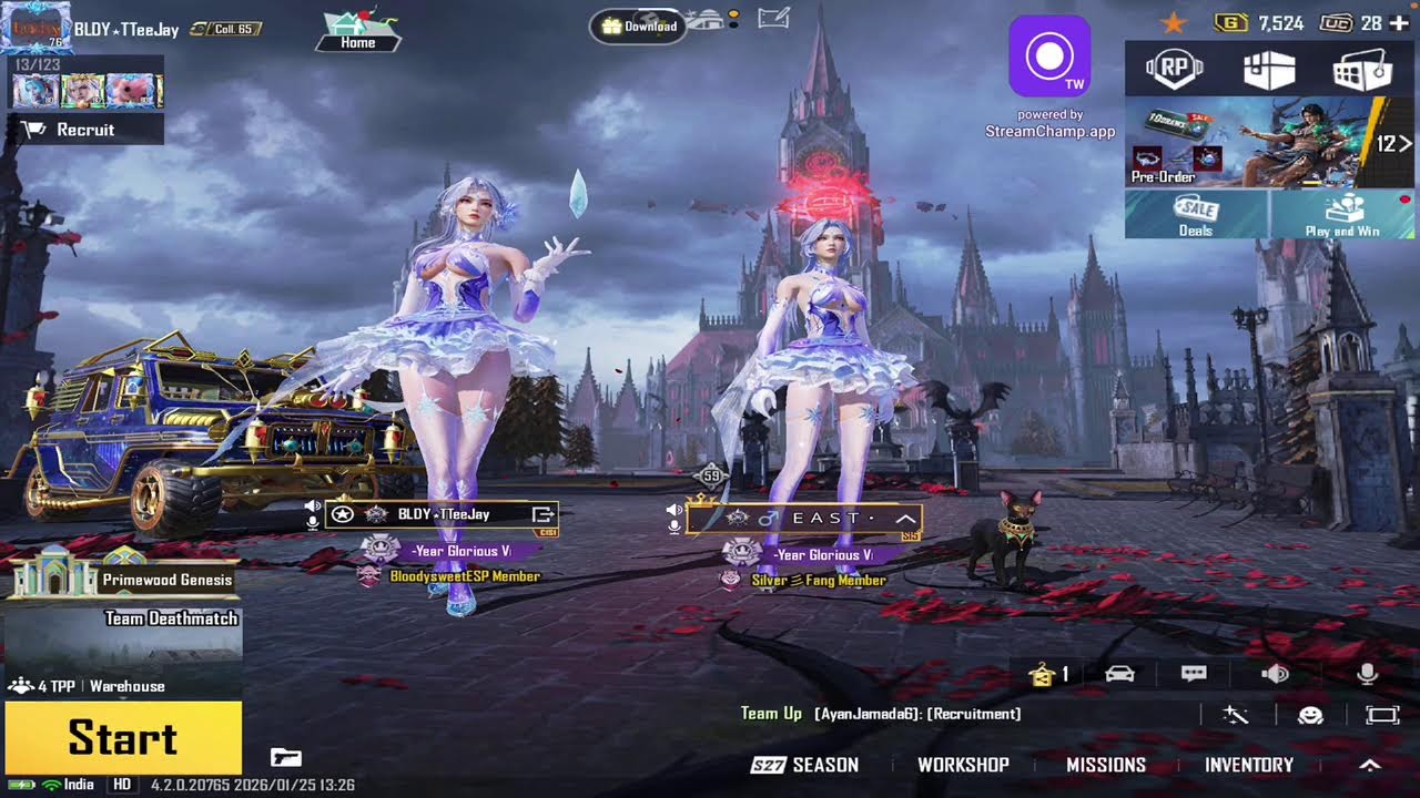 WOW | TDM GAMEPLAY BGMI @VELLAIYANislive 