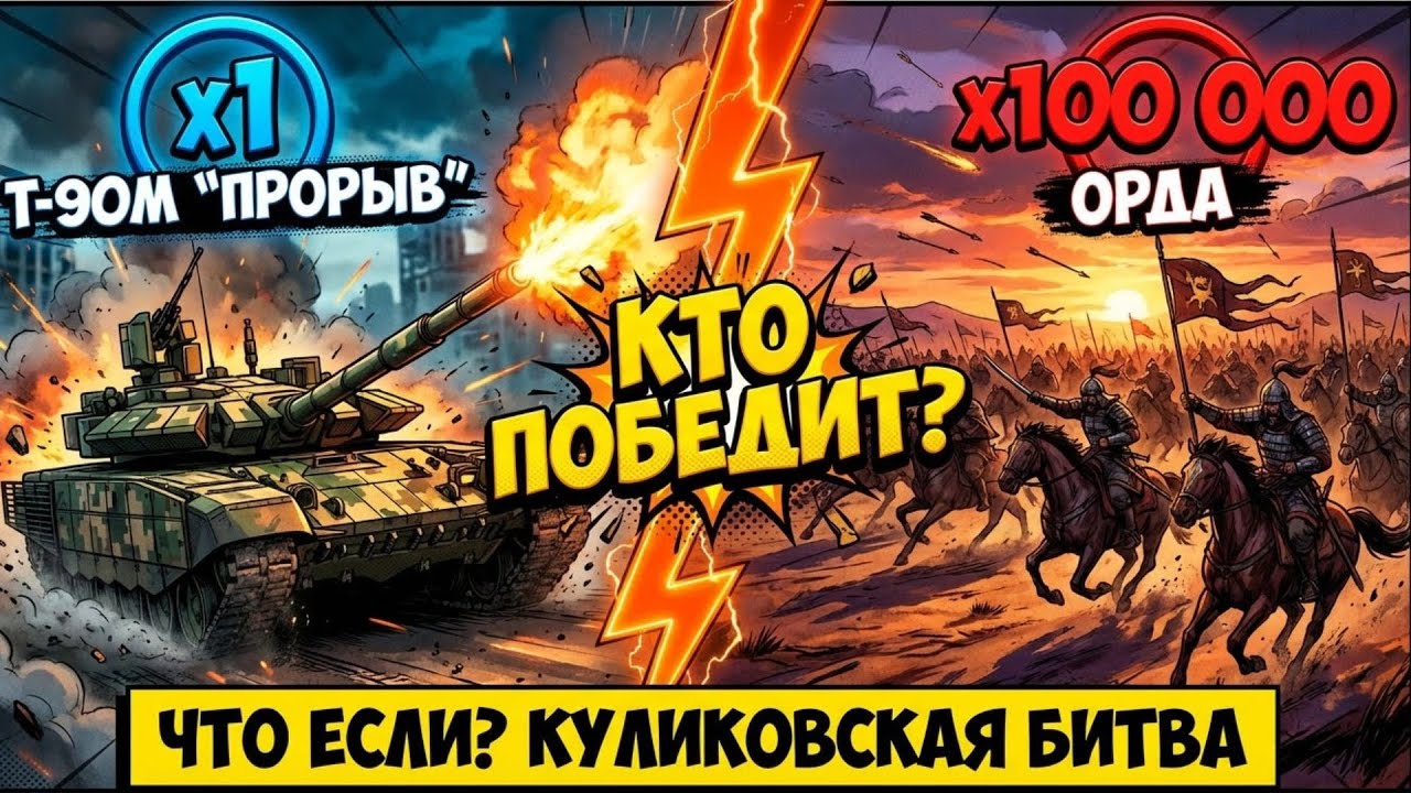 ЧТО ЕСЛИ ОДИН Т-90М 