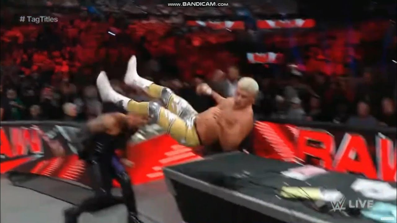 WWE 2023 Table Moments (2/2)