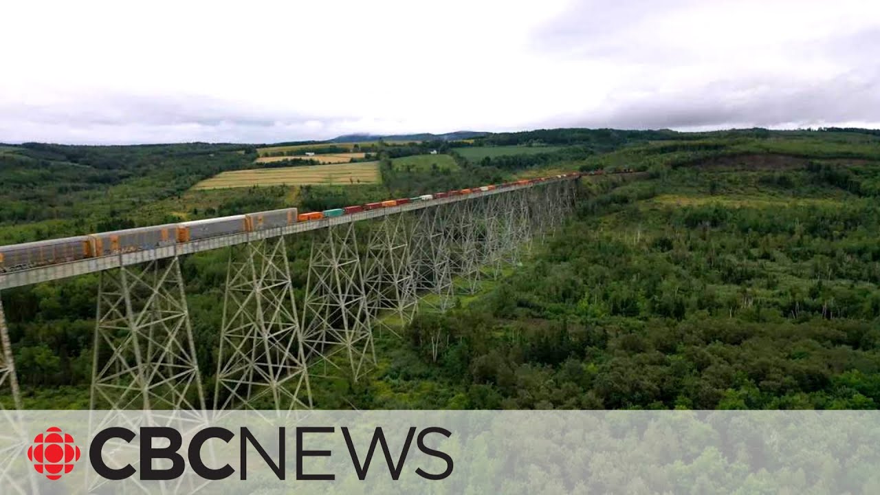 One of Canada's largest train bridges stands almost forgotten in New Brunswick