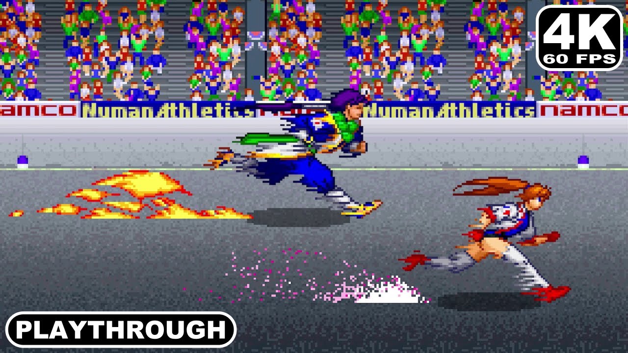Arcade Archives: Numan Athletics (PS4 on PS5 Gameplay / Playthrough / No Commentary / 4K 60fps)