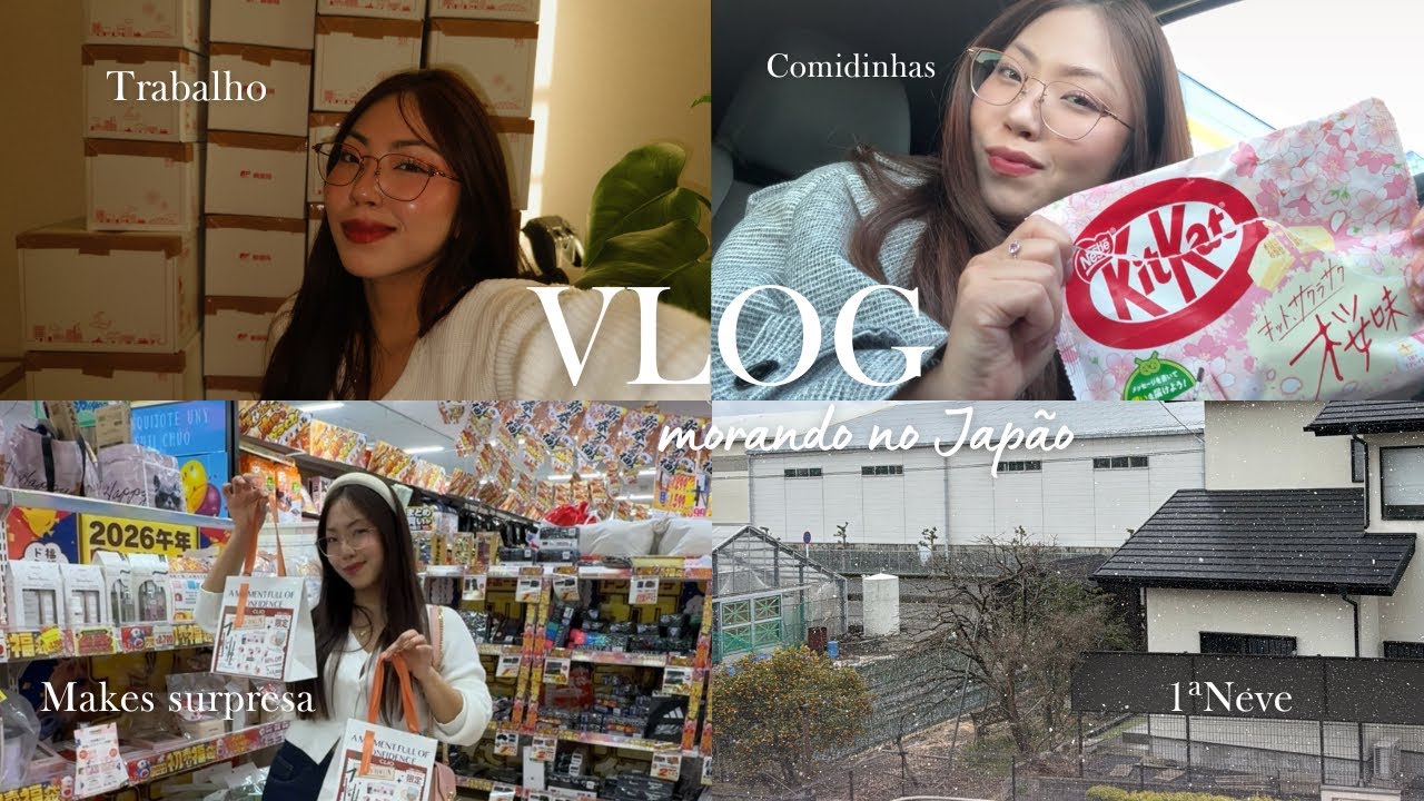Vlog rotina: trabalho, bags surpresas de makes, comprinhas de roupa 