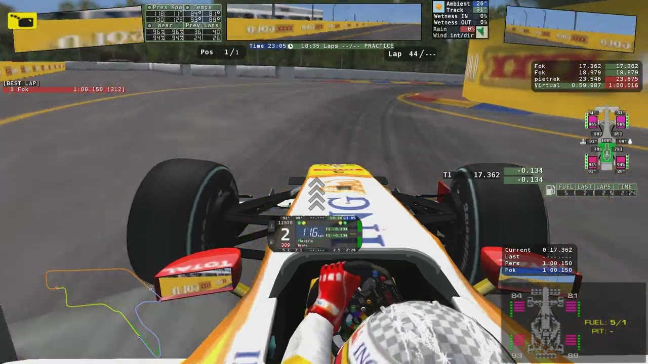 KRL | S2 | Adelaide Street Circuit | Onboard