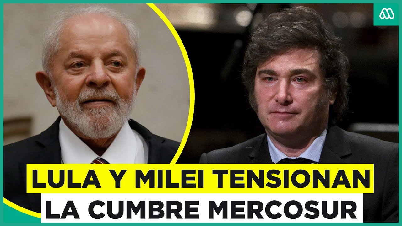 Milei y Lula tensionan el desarrollo de la cumbre Mercosur