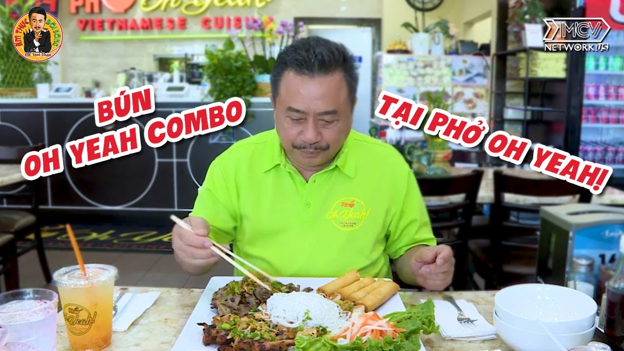 Đĩa Bún Siêu To của Quán Phở Oh Yeah! | Ẩm Thực & Đời sống với MC Việt Thảo | Chuyện Bên Lề 1597