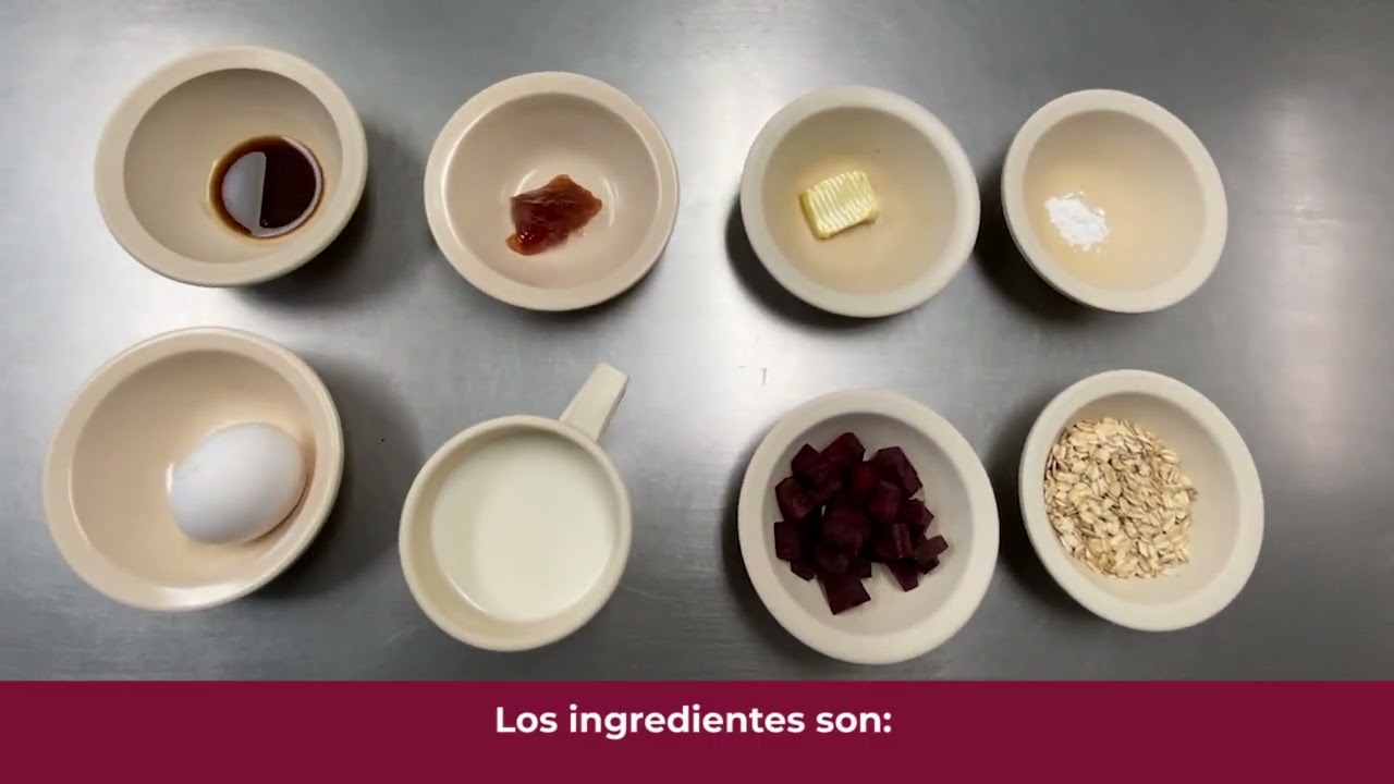Receta de hot cakes de betabel