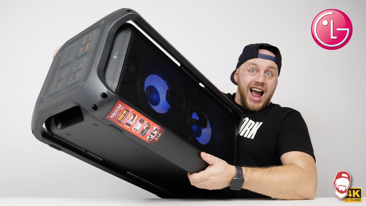 🔊 Tohle je 550 W od LG! Reproduktor LG Xboom RK7 | WRTECH[4K]