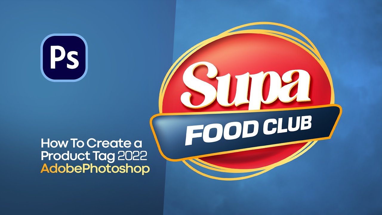 How to create a simple Product Tag in Adobe Photoshop