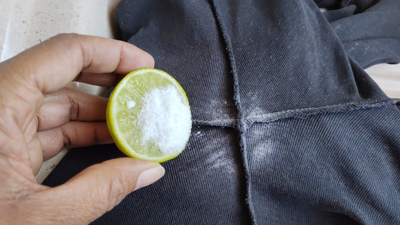 PARE DE PASSAR VERGONHA!  TIRE MANCHA BRANCA DE DESODORANTE e CHEIRO DE SUOR DE ROUPA COLORIDA FÁCIL