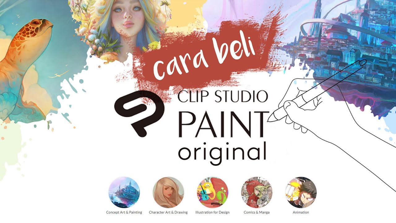 TUTORIAL Cara beli clip studio paint original langsung dari websitenya