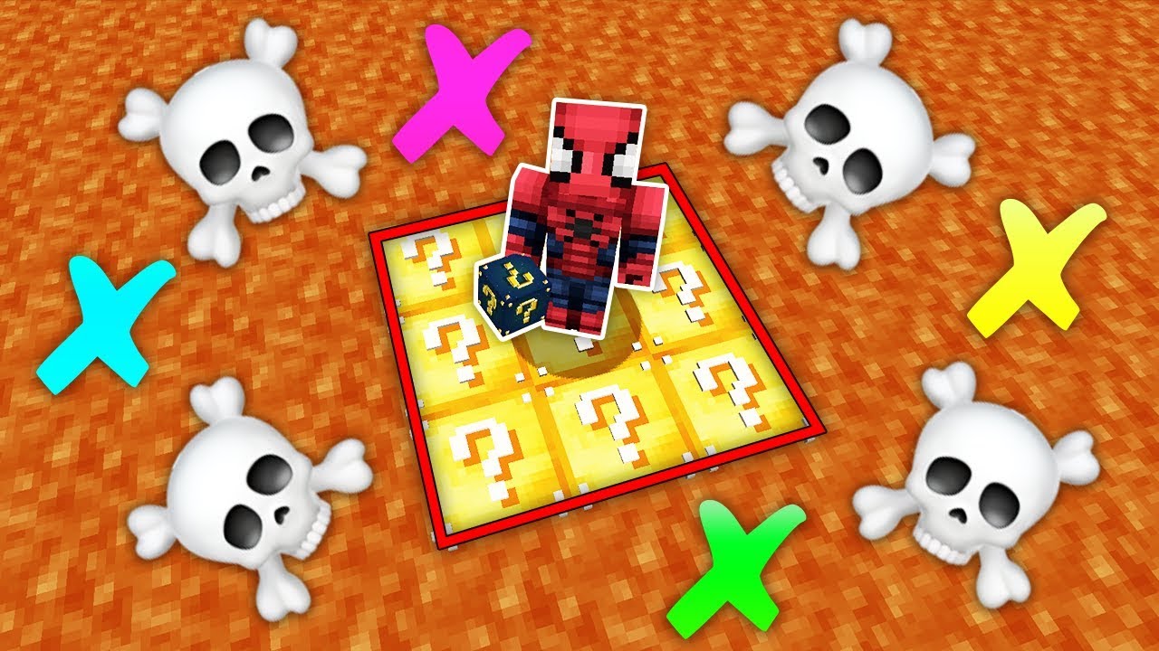 KAREDEN SON ÇIKAN KAZANIR! 😱 - Minecraft Şans Blokları