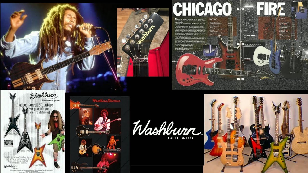🎸🎸HISTORIA DE GUITARRAS WASHBURN🎸🎸
