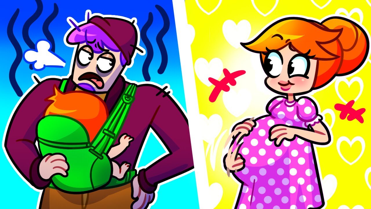 What Hapens When Dad Tries to Be Mom? 😲 | Viv and Denny Stories Funny Kids Cartoon